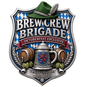 European festival culture - Brew Crew Brigade Logo